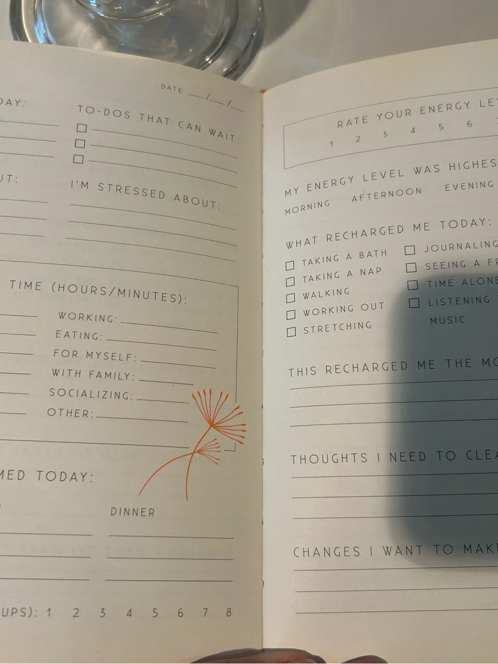✨ Inner World Series 90-Day Self-Care Journal | Burnout Prevention + Mindfulness